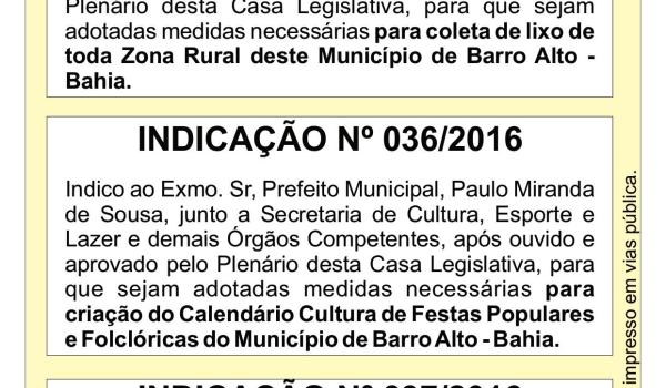 Imagens da Informativo- Vereador Ninho de Miraltina