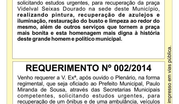 Imagens da Informativo- Vereador Ninho de Miraltina