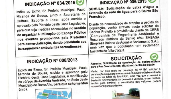 Imagens da Informativo- Vereador Ninho de Miraltina - 2013/2020